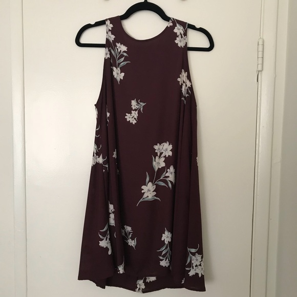 Floral Dress with Tie Back - Picture 1 of 4